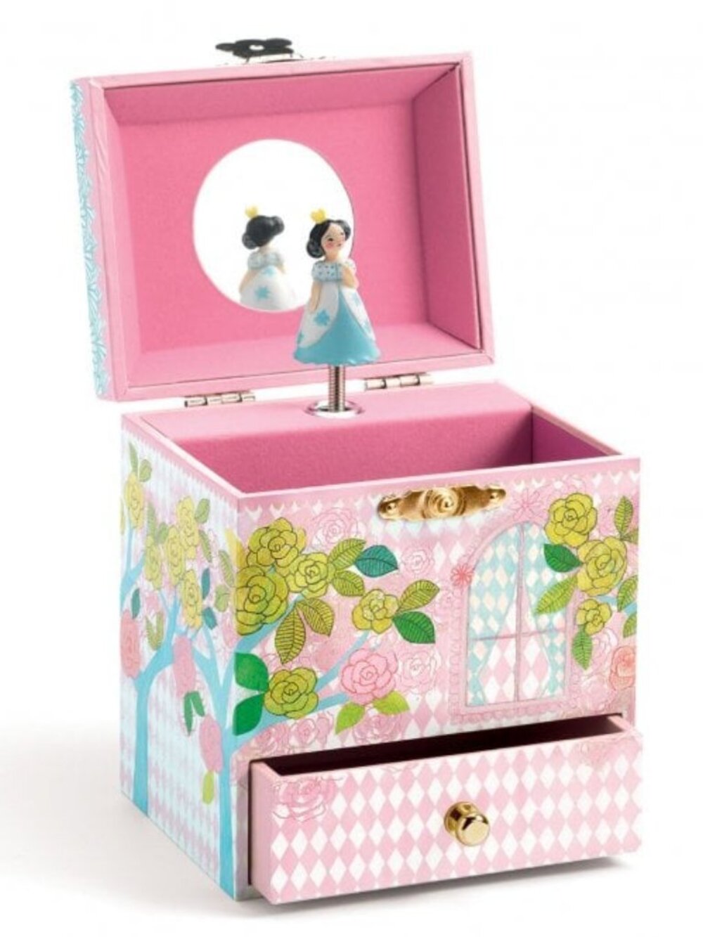 Djeco Delighted Palace Musical Jewellery Box New in Box